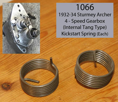 1932-34 4 speed Sturmey kickstart spring